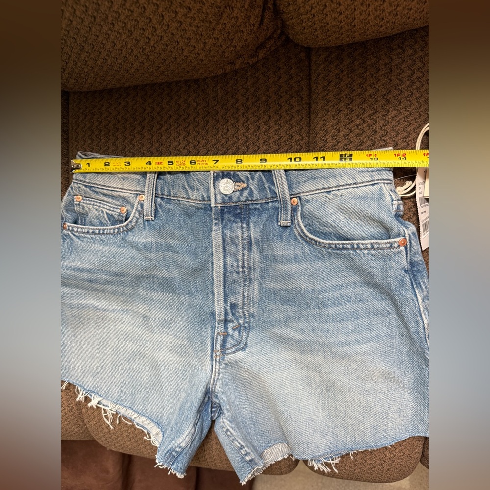 MOTHER The Skipper Short N Long Fray Shorts - Picture 7 of 13